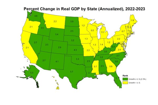 2023 State-Level GDP Data